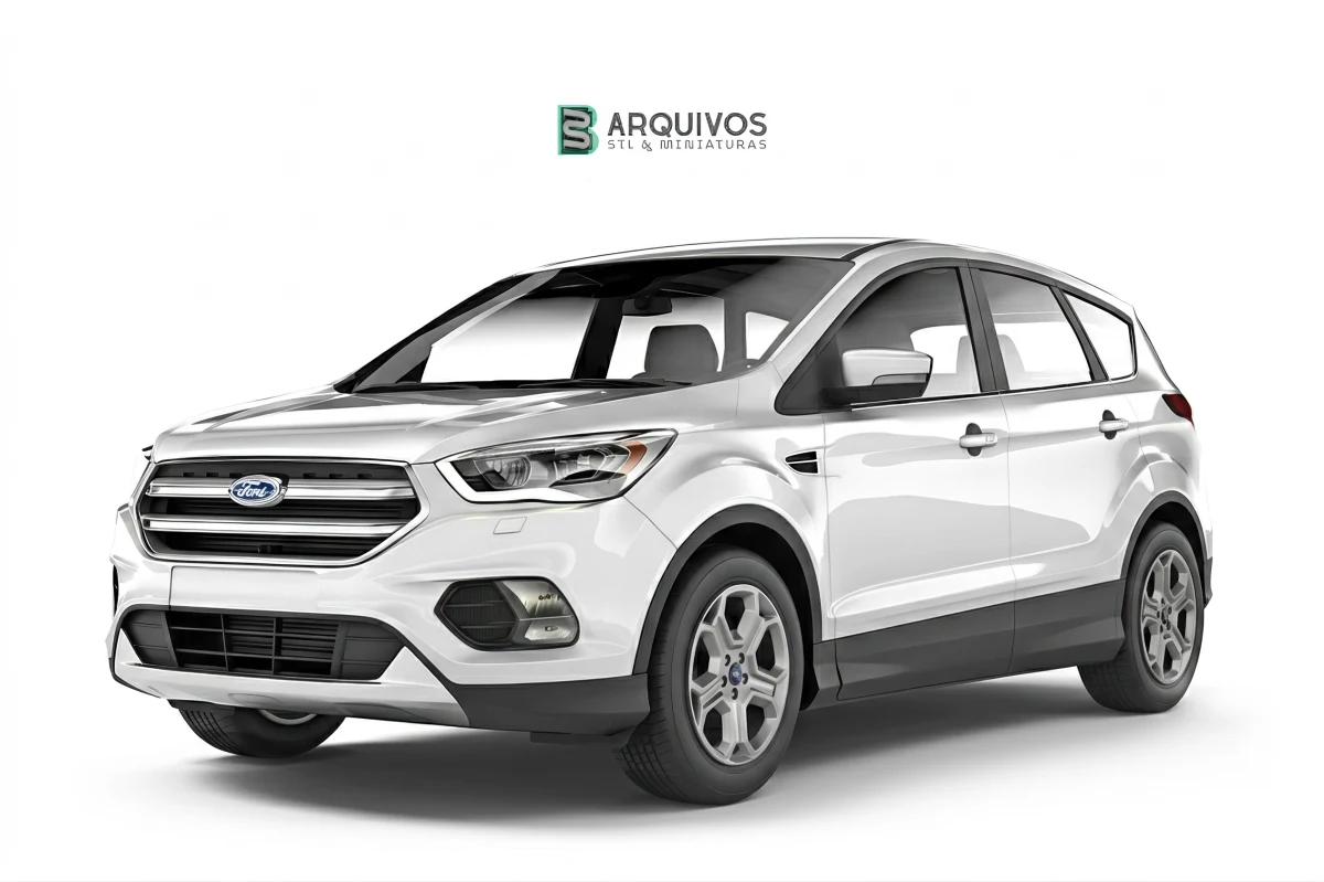 Modelo 3D STL - Ford Kuga 2018 - 3B arquivos STL